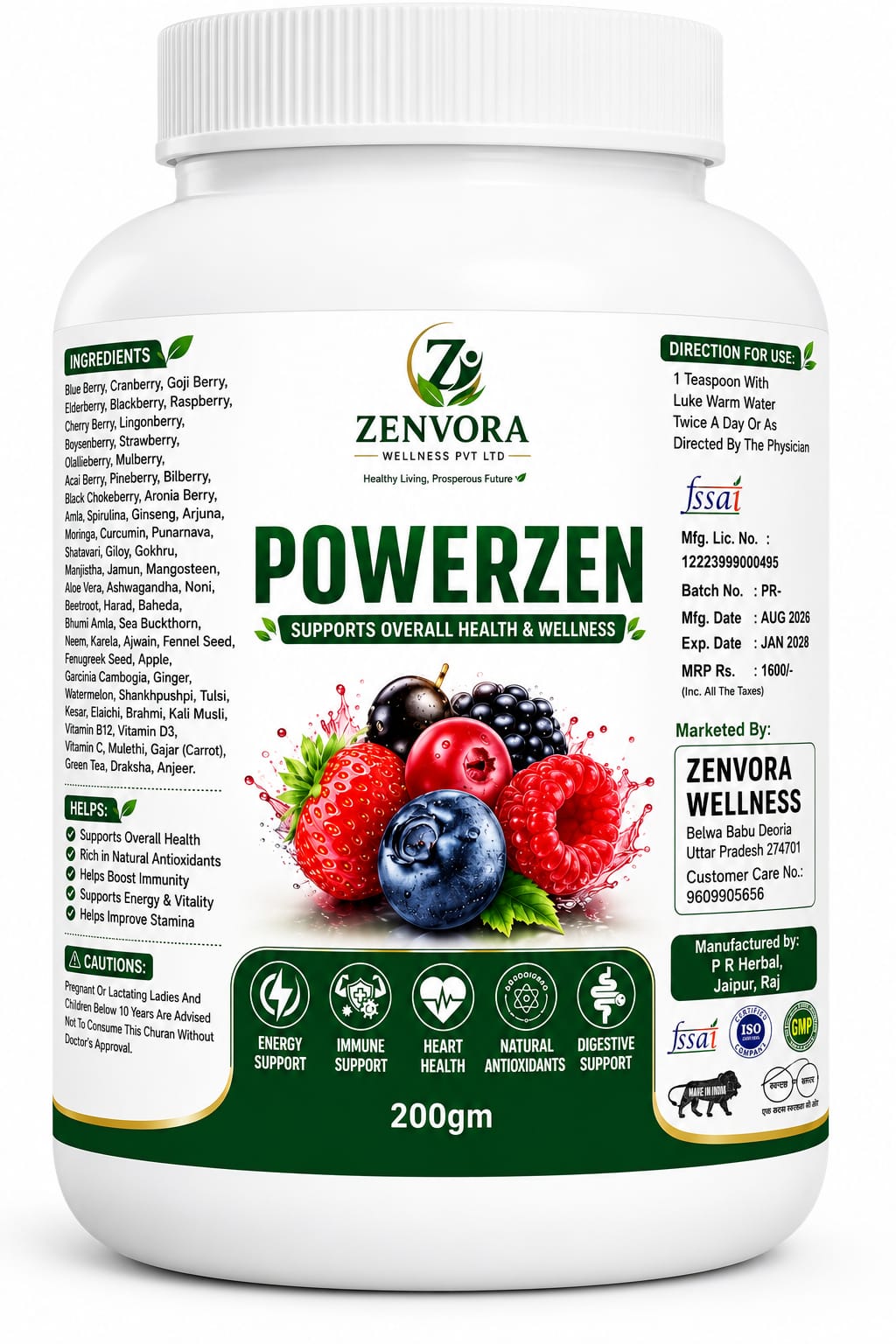 Powerzen Wellness Product